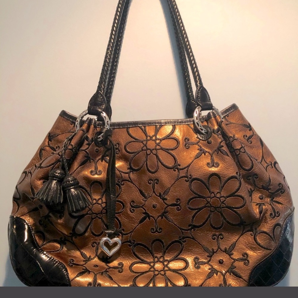 Brighton’s bag, medium size colors, brown black